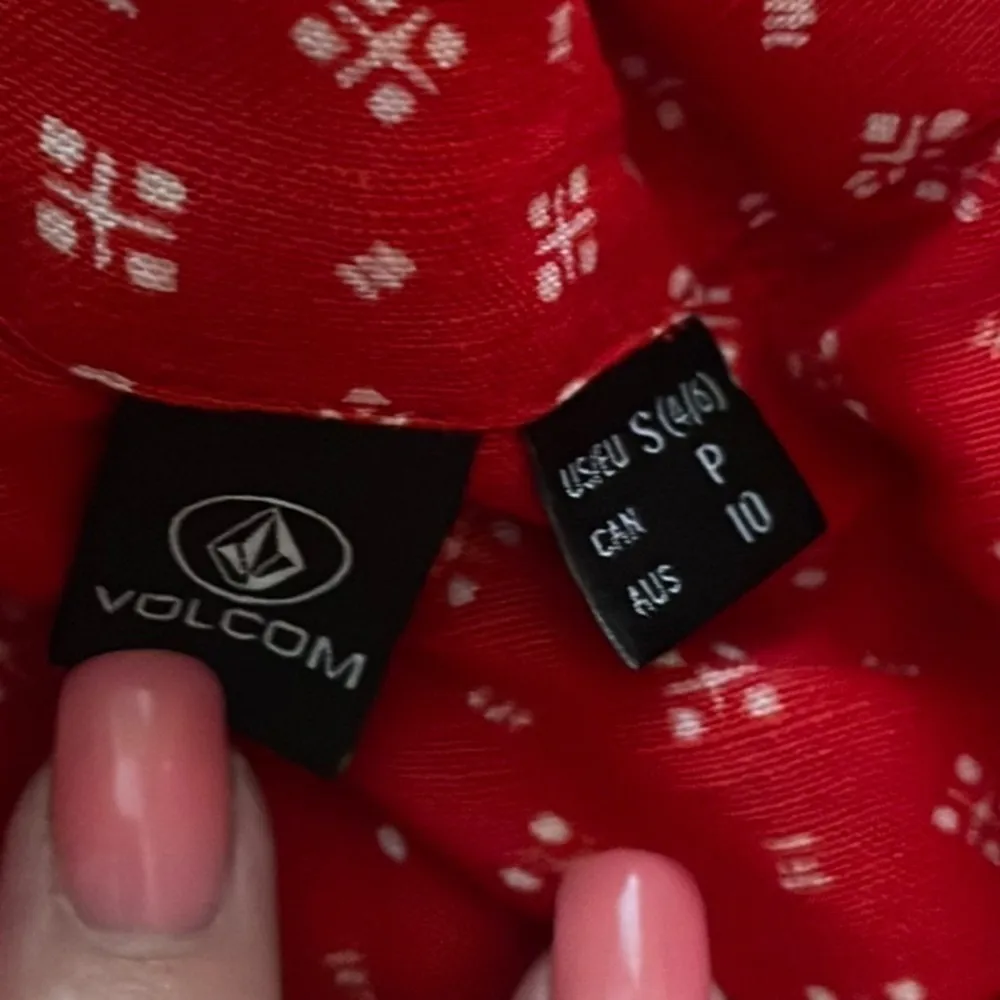 Volcom  deep tracks red skirt and cami set - Image 6