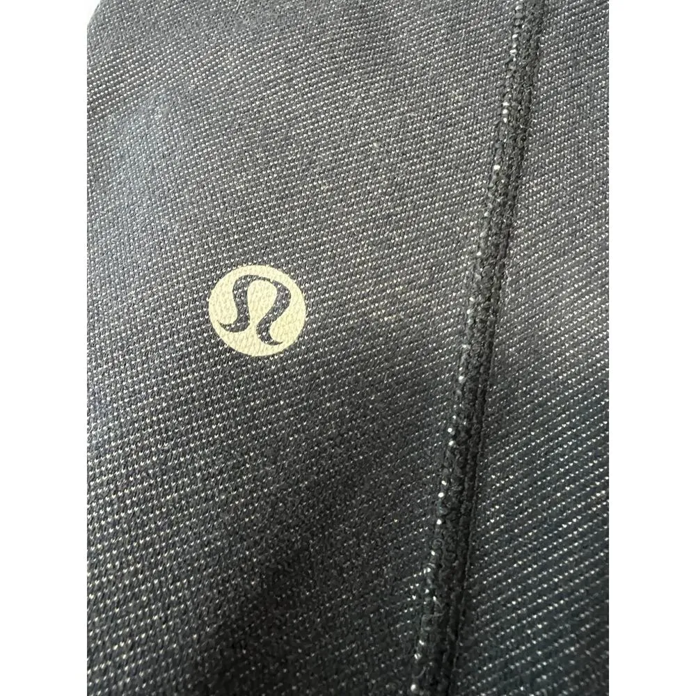 Lululemon 6 Set Jacket Full Zip Sweatshirt Denim Flare Groove Pants 2-Piece RARE - Image 10