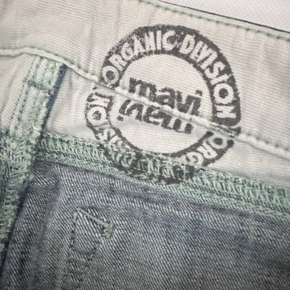 Mavi Jeans Womens 28 Blue Zoe Bootcut Med Wash Organic Cotton Low Rise Denim - Image 3