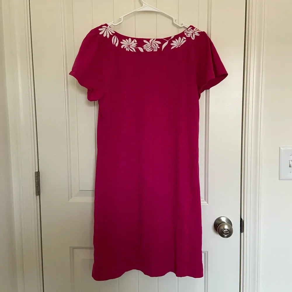 EUC | Banana Republic women’s embroidered square cut neckline dress —‎ medium - Image 5