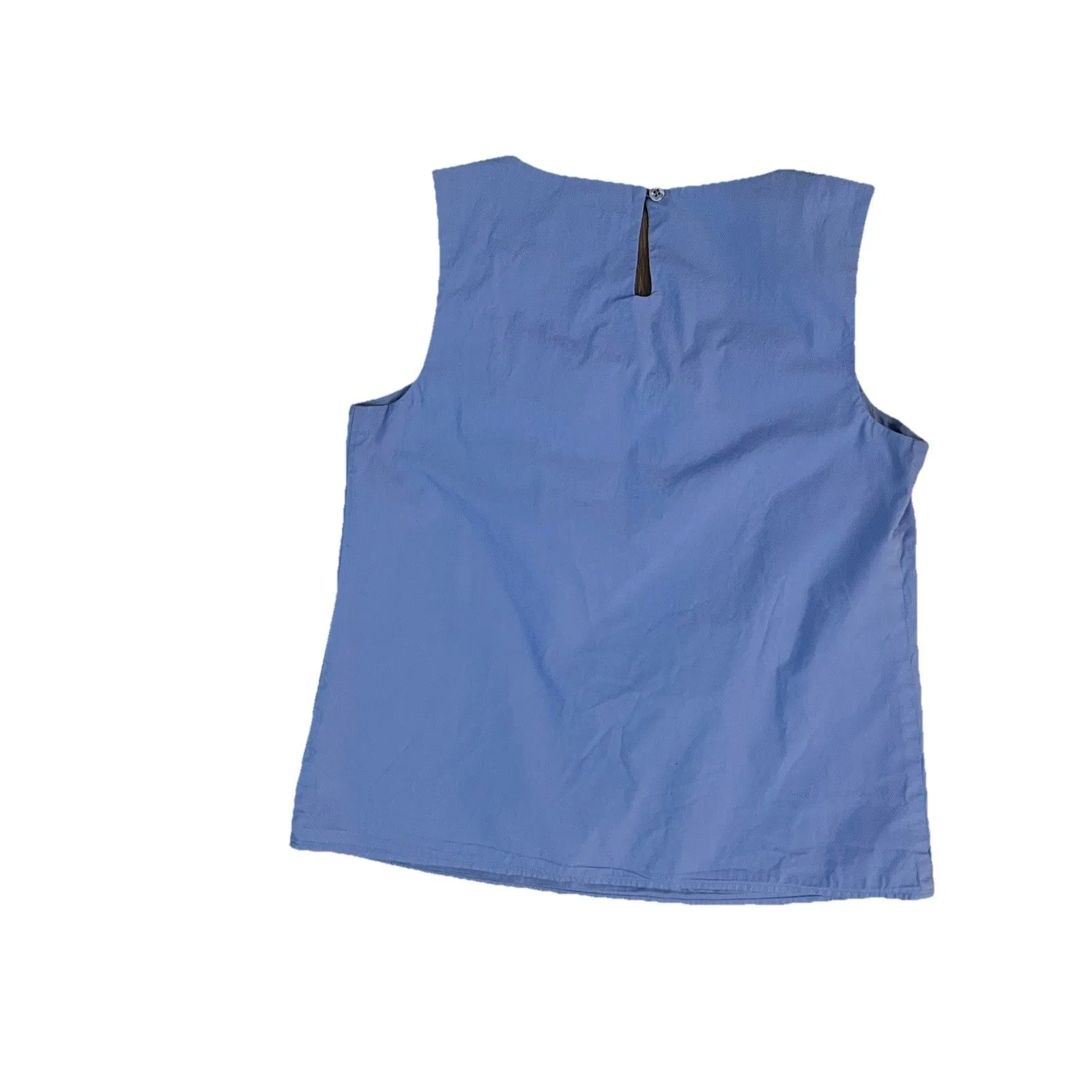 Vineyard Vines Women’s Top 4 Embroidered Blue White - Image 2