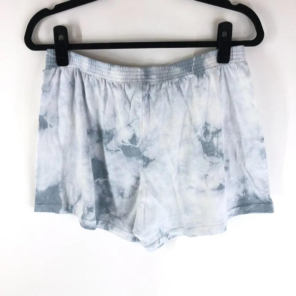 Lacausa Gino Boxers Medium Weight Organic Cotton Unisex Tie Dye Blue M - Image 2