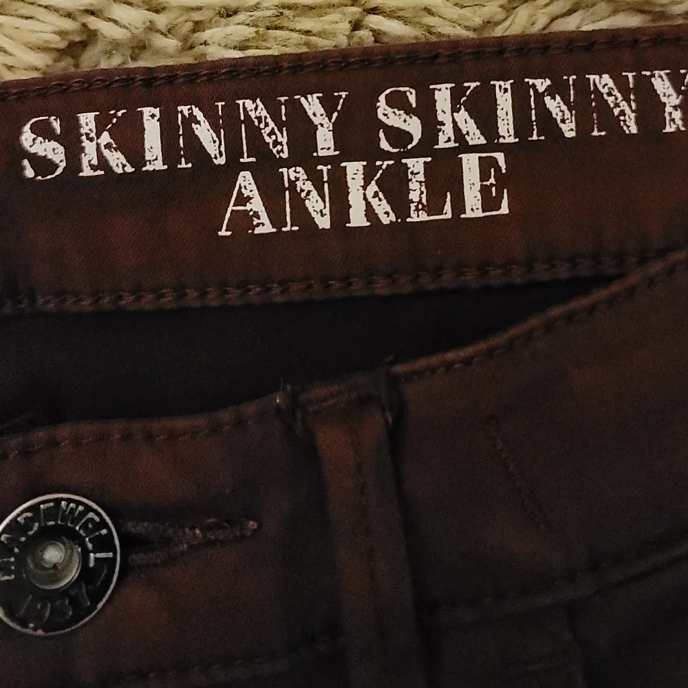 🔥SALE🔥Madewell Purple Skinny Skinny Ankle Fit Pants 29 - Image 6