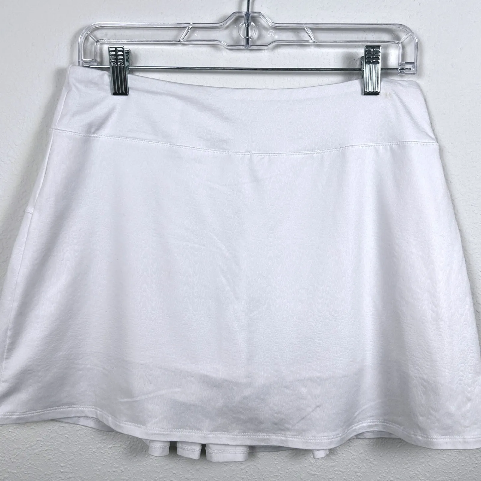 Reel Legends Womens Skort White Pleated Athletic Golf Tennis Activewear - Image 2