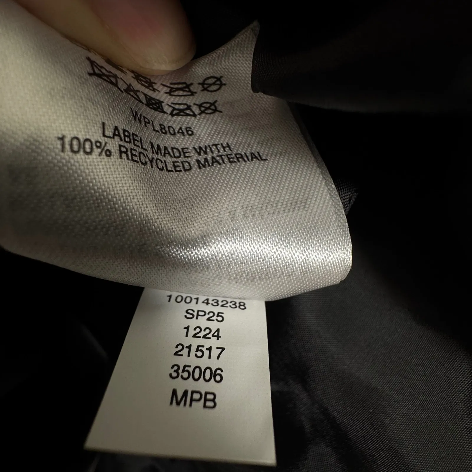 INC Black Faux Leather Moto Full Zip Jacket Biker Retro Vegan Punk Women XXL NWT - Image 9