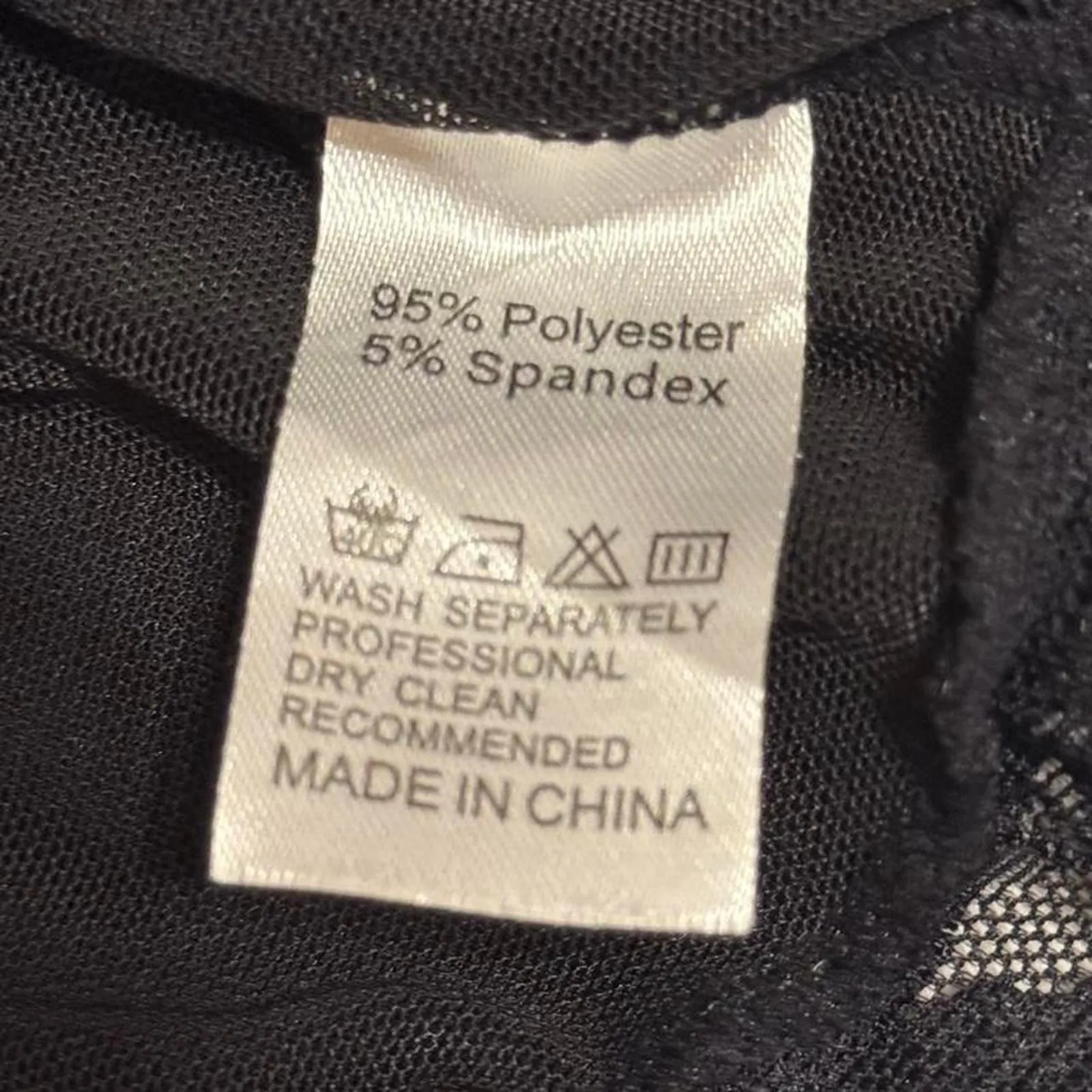 Avidlove Black Ruffle Lace Mini Skirt Small0 - Image 4