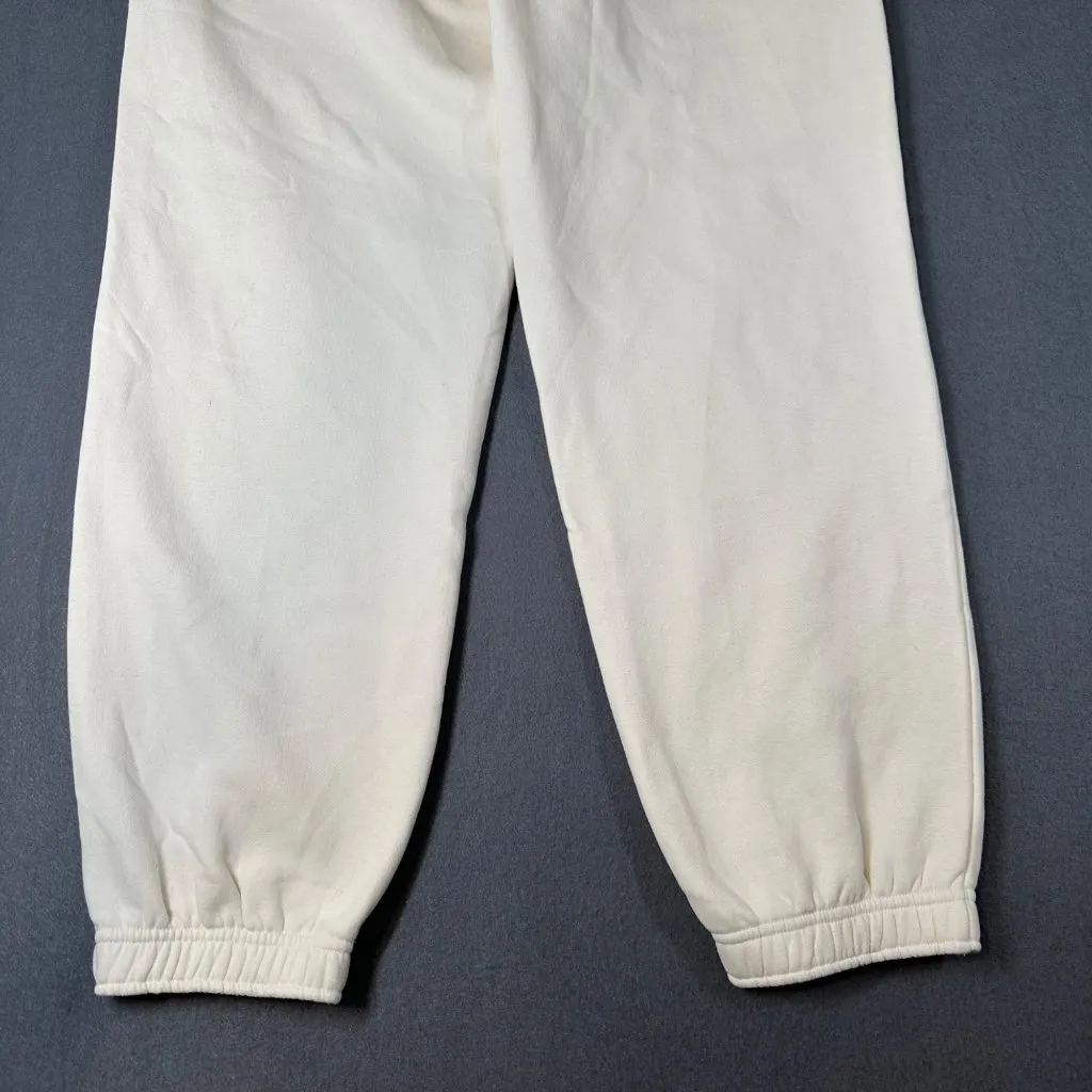 Zella Womens Medium Pull On High‎ Rise Cream Jogger Sweatpants Elastic - Image 8