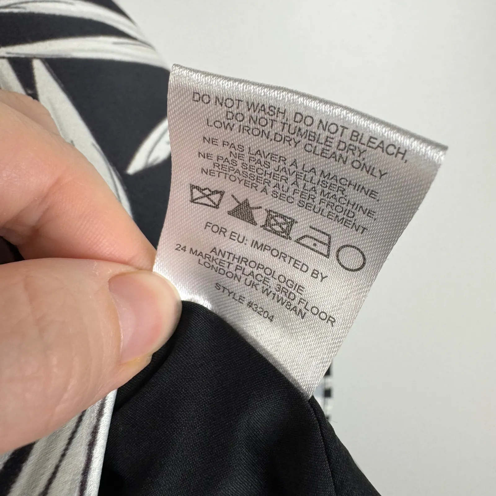 Hutch Anthropologie Isla Bias Midi Skirt Sz‎ 16W Palm Leaf Print Tropical Resort - Image 8