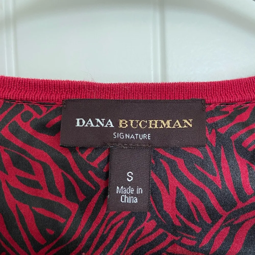 EUC | Vintage Dana Bachman‎ women’s button up lined cardigan sweater — small - Image 3