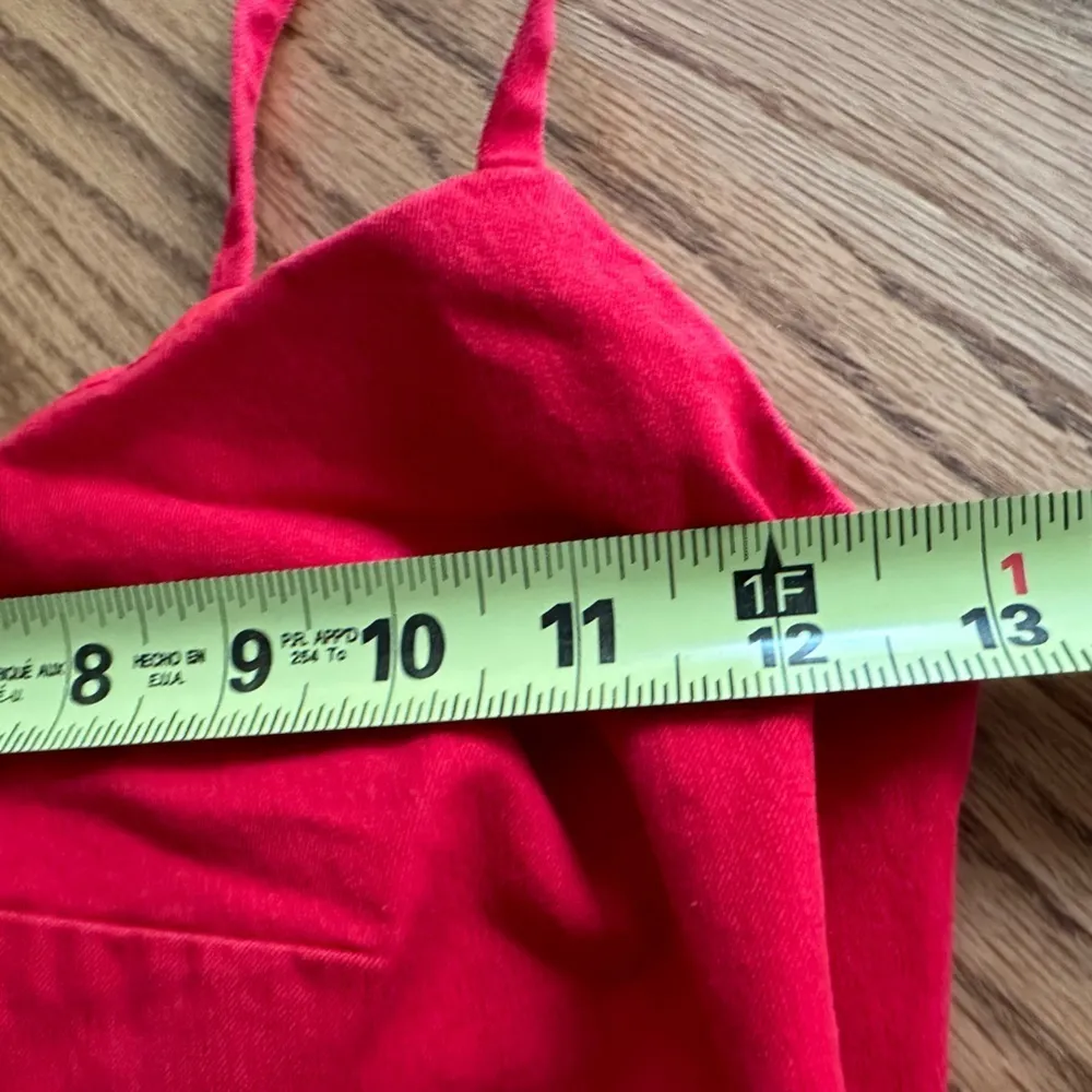 BANANA REPUBLIC Red Bi-Stretch Cami Sheath Cocktail Body con Dress Size 0 - Image 11