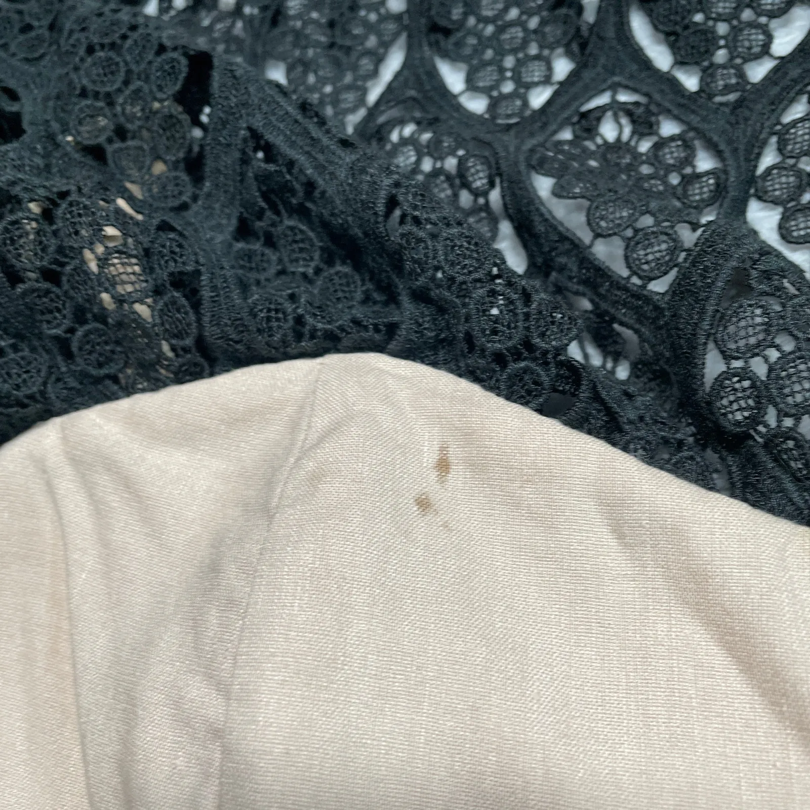 Stone Cold Fox Dress M/L Black Lace Cocktail Party LBD NYE Event Statement - Image 3