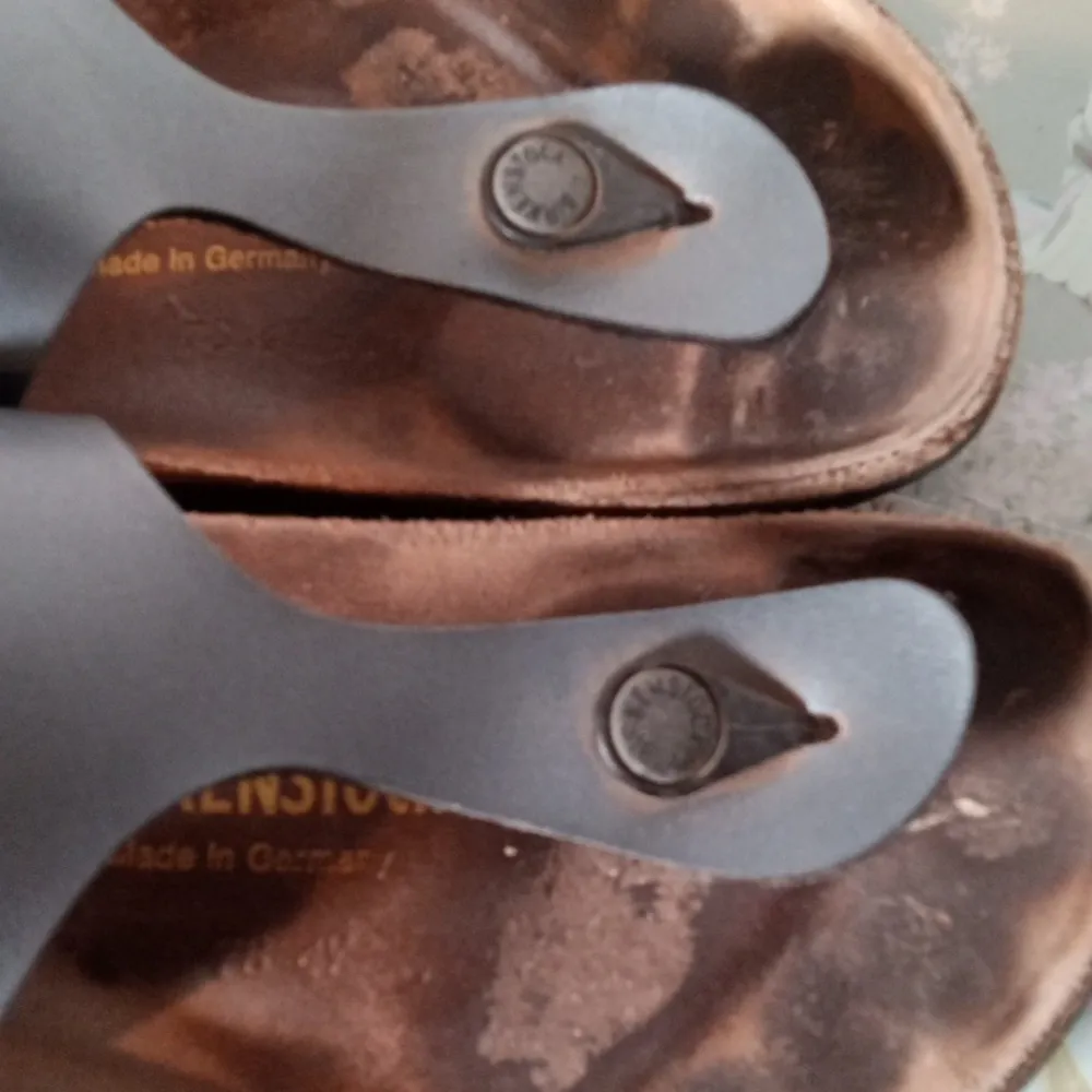 Birkenstock Gizeh Onynx Buckle Flip Flop Flats Sandals Womens 36 - Image 7