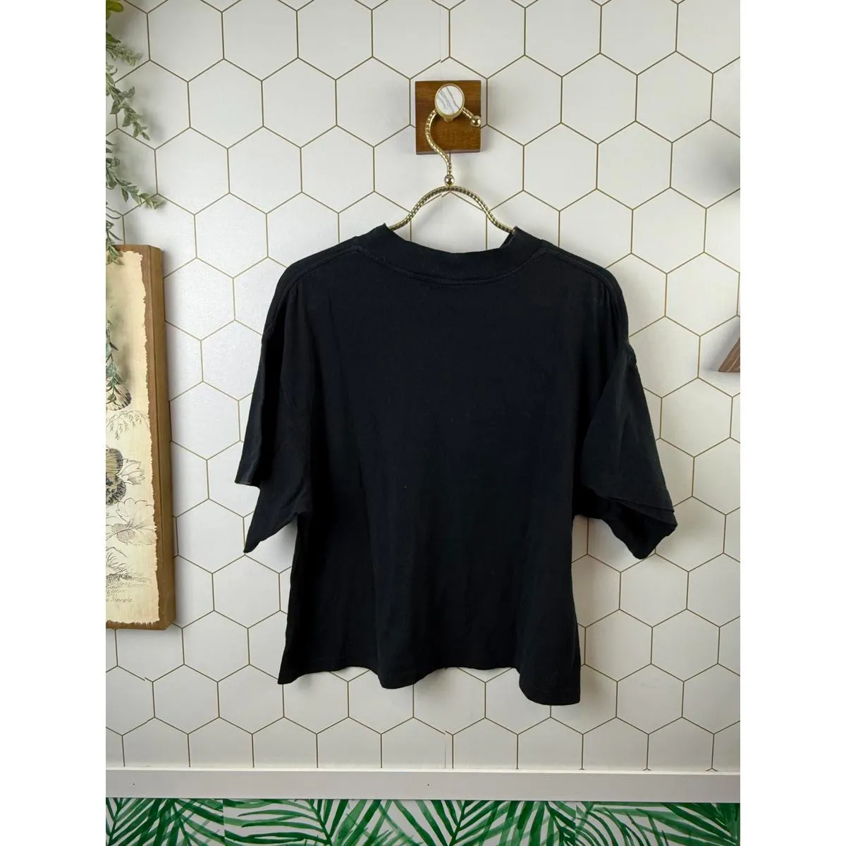 Free People The Perfect Tee in Black - Size - Medium - Image 3