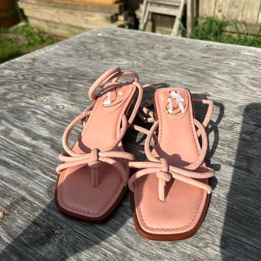 Sam Edelman Womens Dia Leather Ankle Strap Heels Size‎ 6.5 - Image 9