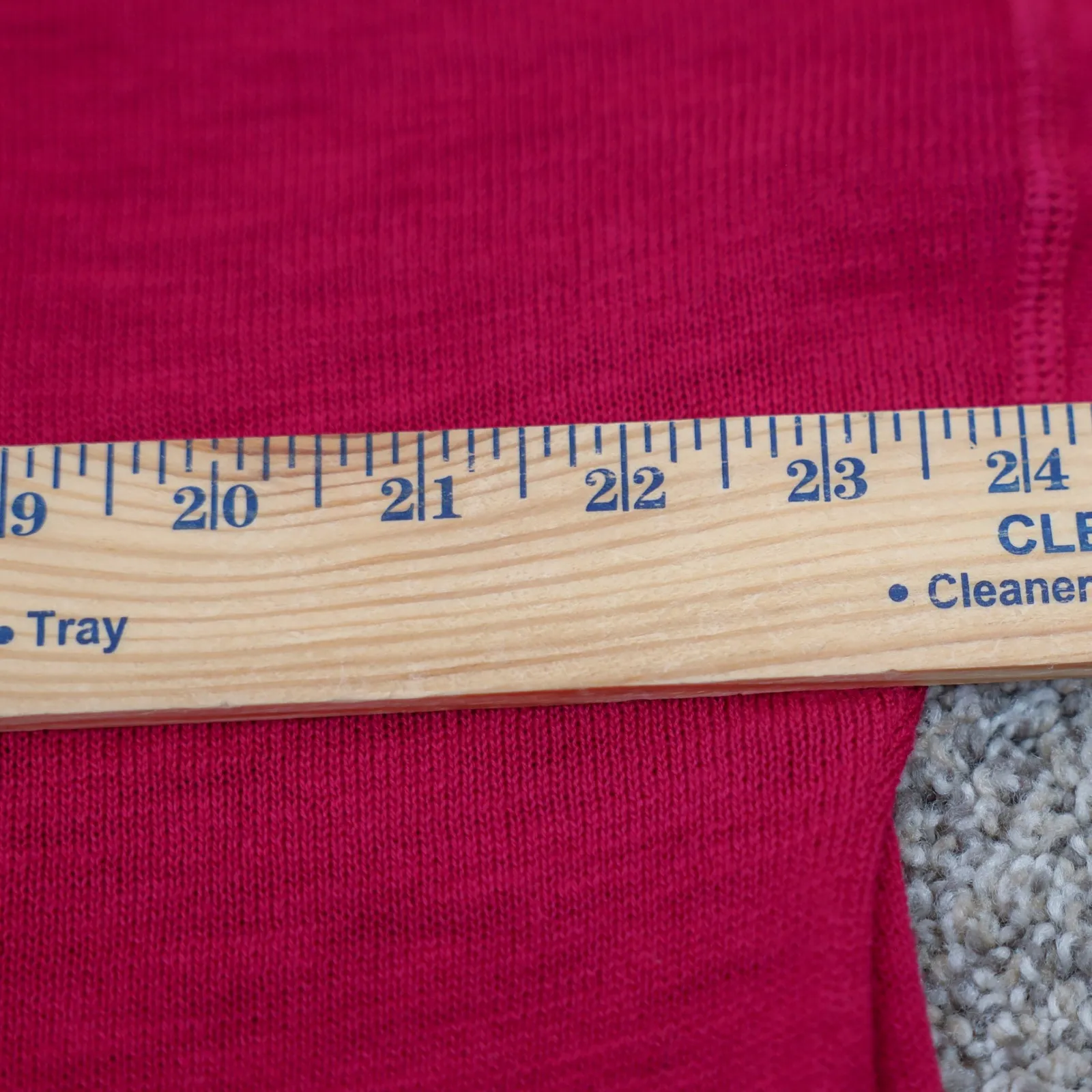 LRL Lauren Active Ralph Lauren Women Pink Textured Long Sleeve Sweater‎ Top XL - Image 7