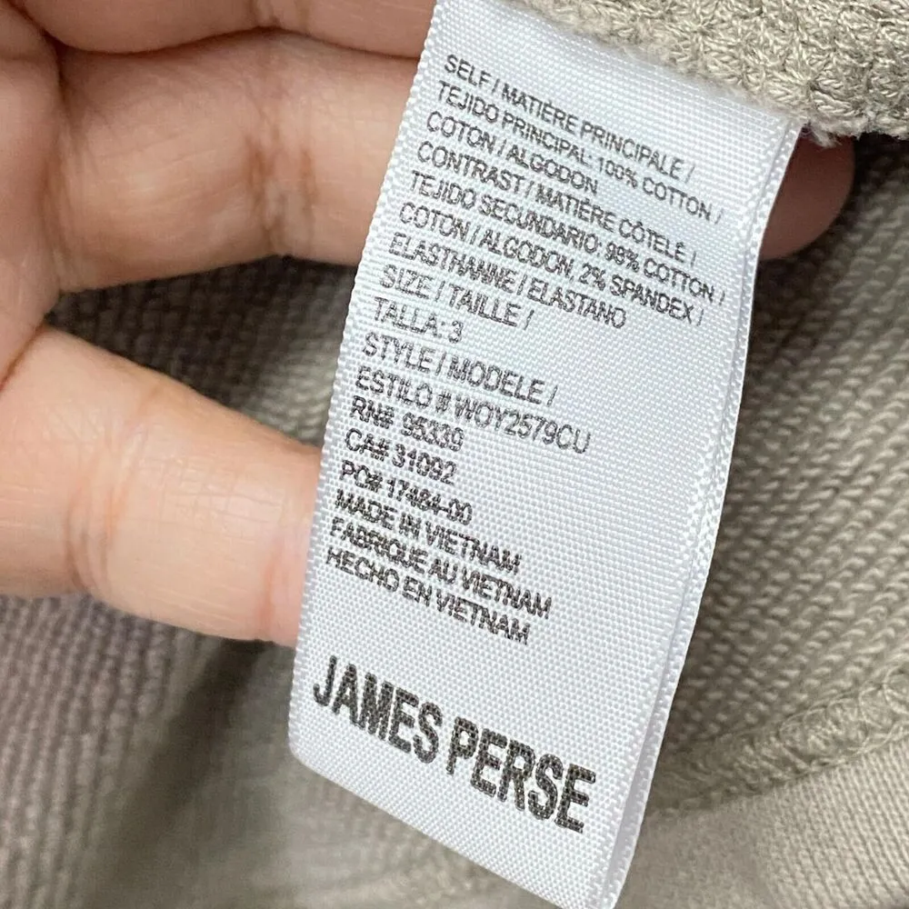 Standard James Perse Cardigan Sweater Women's Size 3 Brown Long Sleeve FLAWED - Image 15