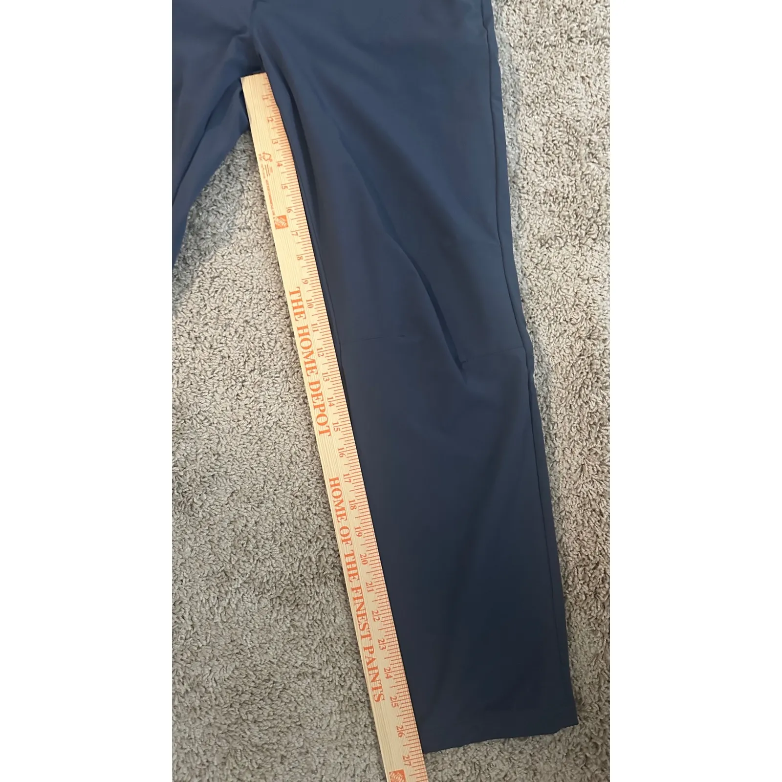 LLBean Women's Explorer Hiking Outdoor pants Size 12 Reg Blue Straight Leg - Image 12