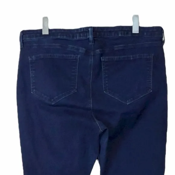 NYDJ Barbara Crop Bootcut Jeans Mid Rise Dark Wash Women’s Plus Size 18W - Image 4