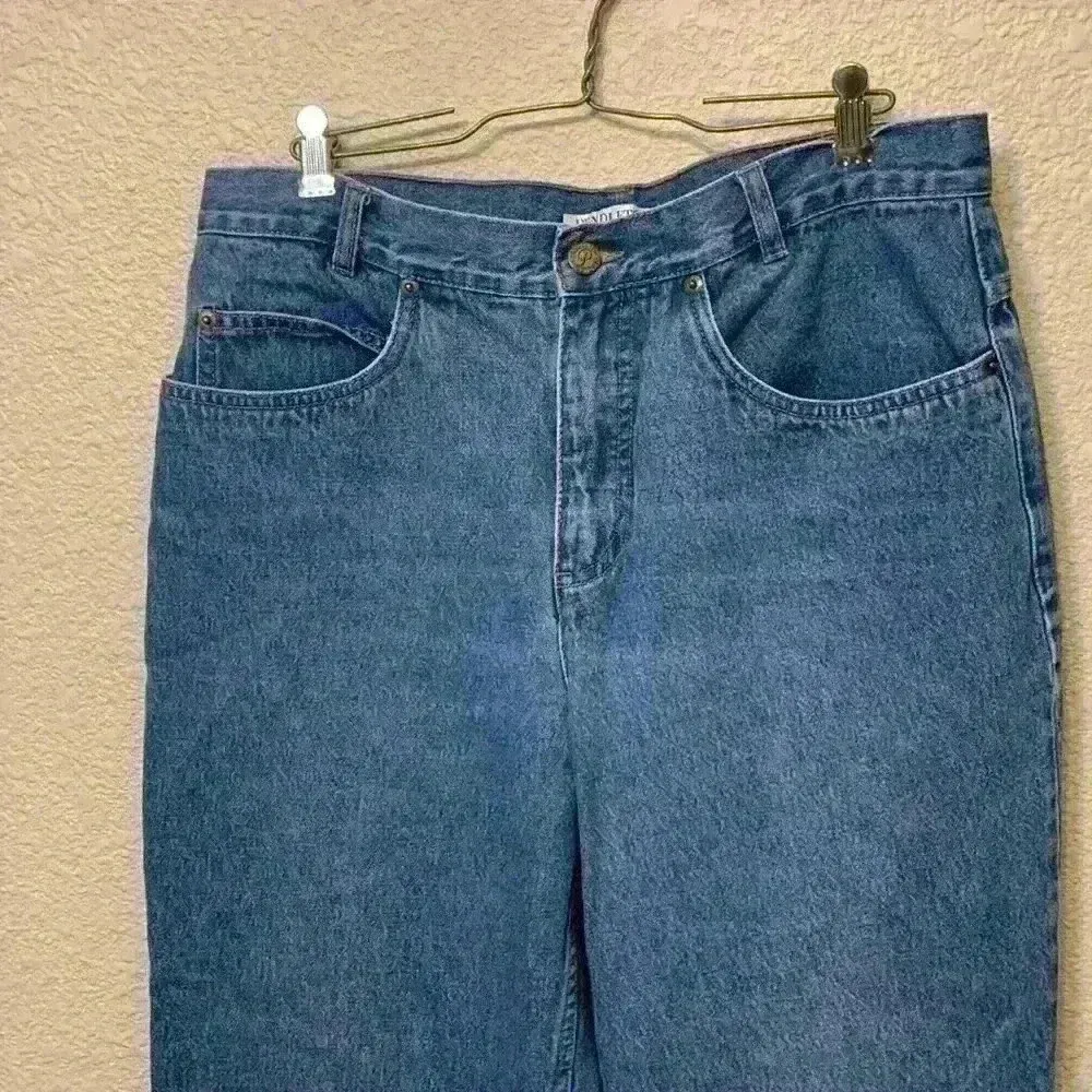 Pendleton straight leg jean sz 12 90s cowgirlcore farm ranch medium wash casual - Image 2