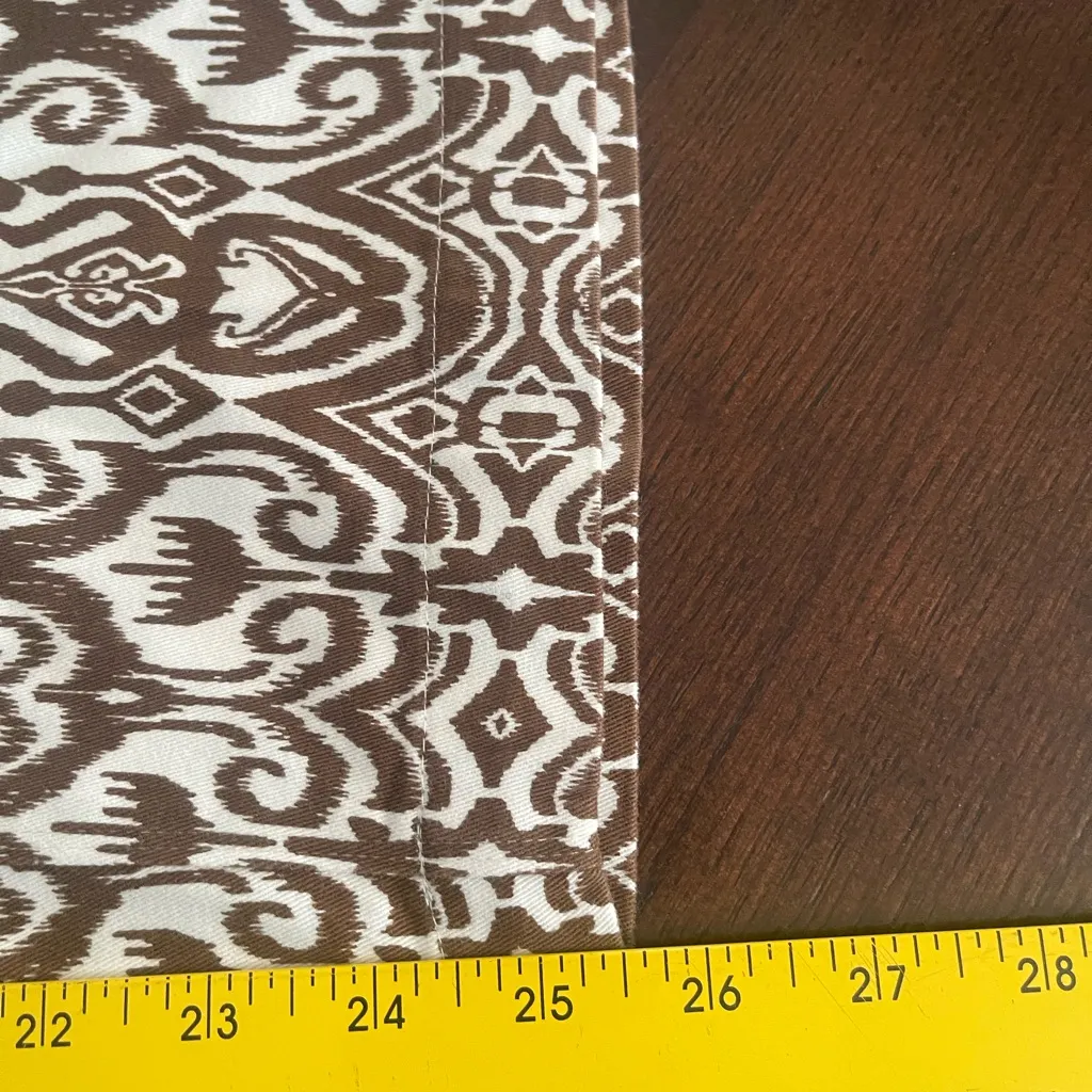 Jones New York Black and White Patterned Capris - Image 7