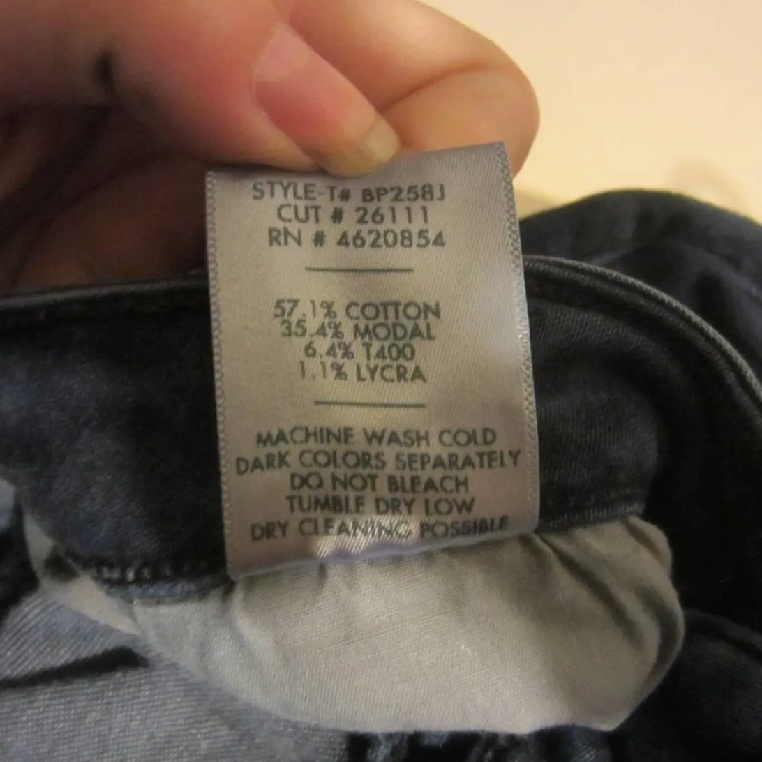 Minimalist Stretch Black Skinny Jeans JUST BLACK DENIM Size 26 - Image 6