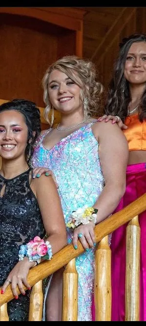 sequin prom dress Size 10 - Image 4