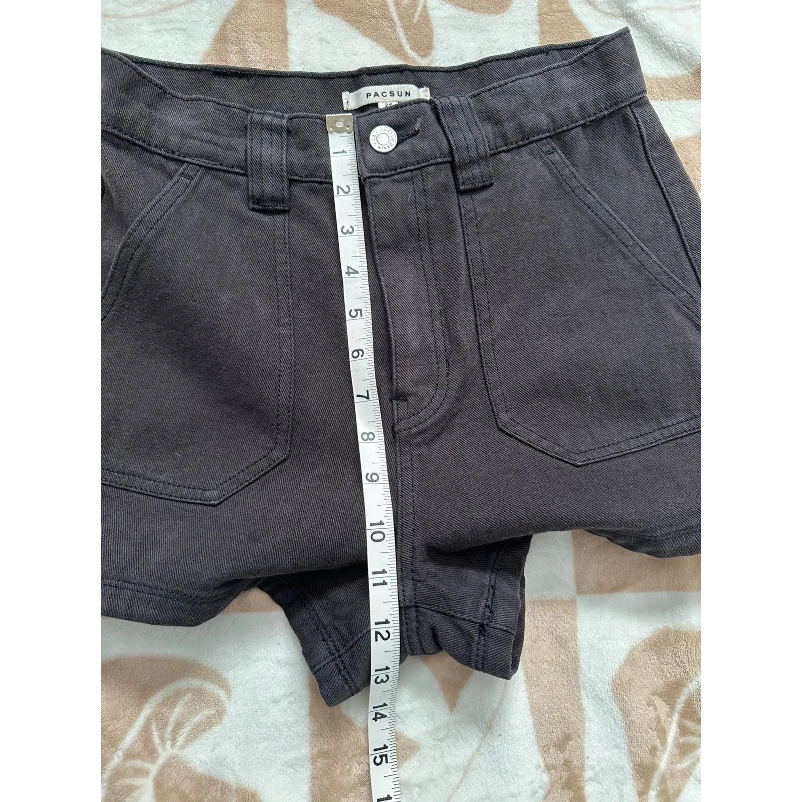 PacSun Black‎ Jean Shorts Size 26 - Image 6