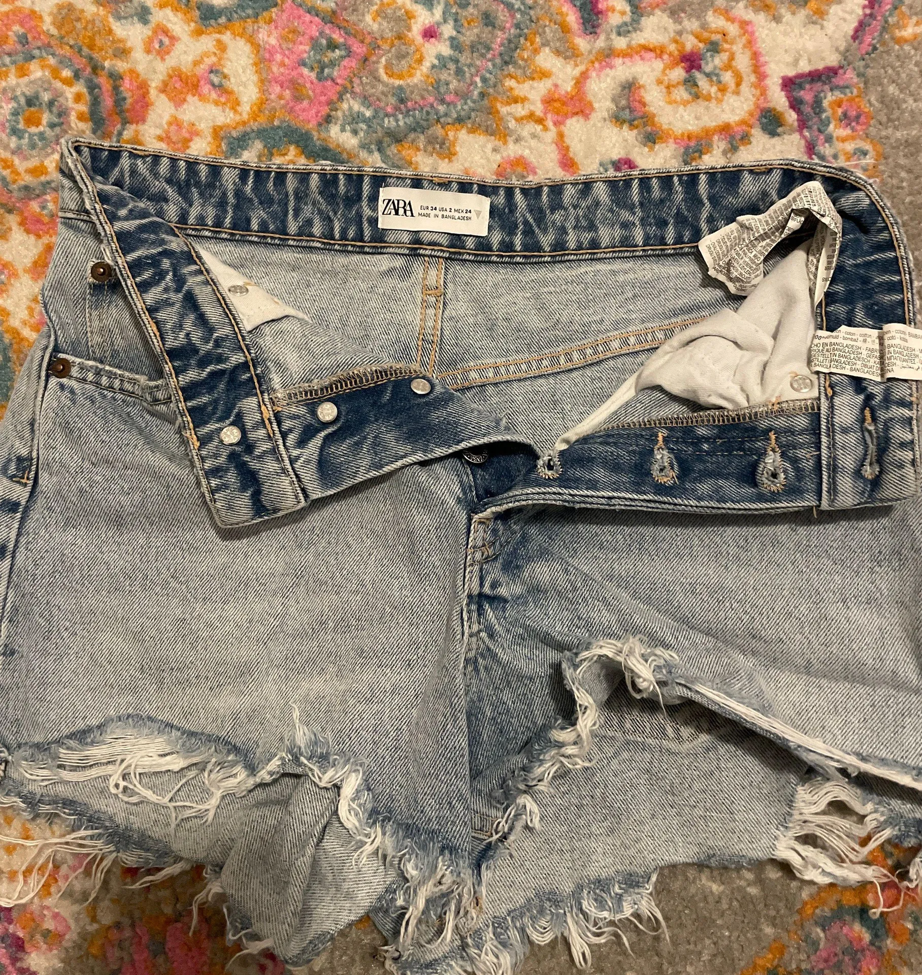 ZARA Denim Shorts - Image 3