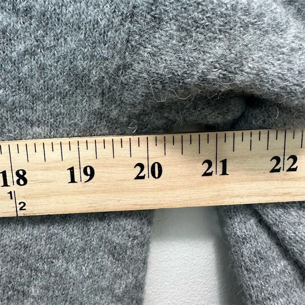 Wilfred Free Cardigan XXS Alpaca Wool Blend Gray Cozy Minimalist Softcore Scandi - Image 5