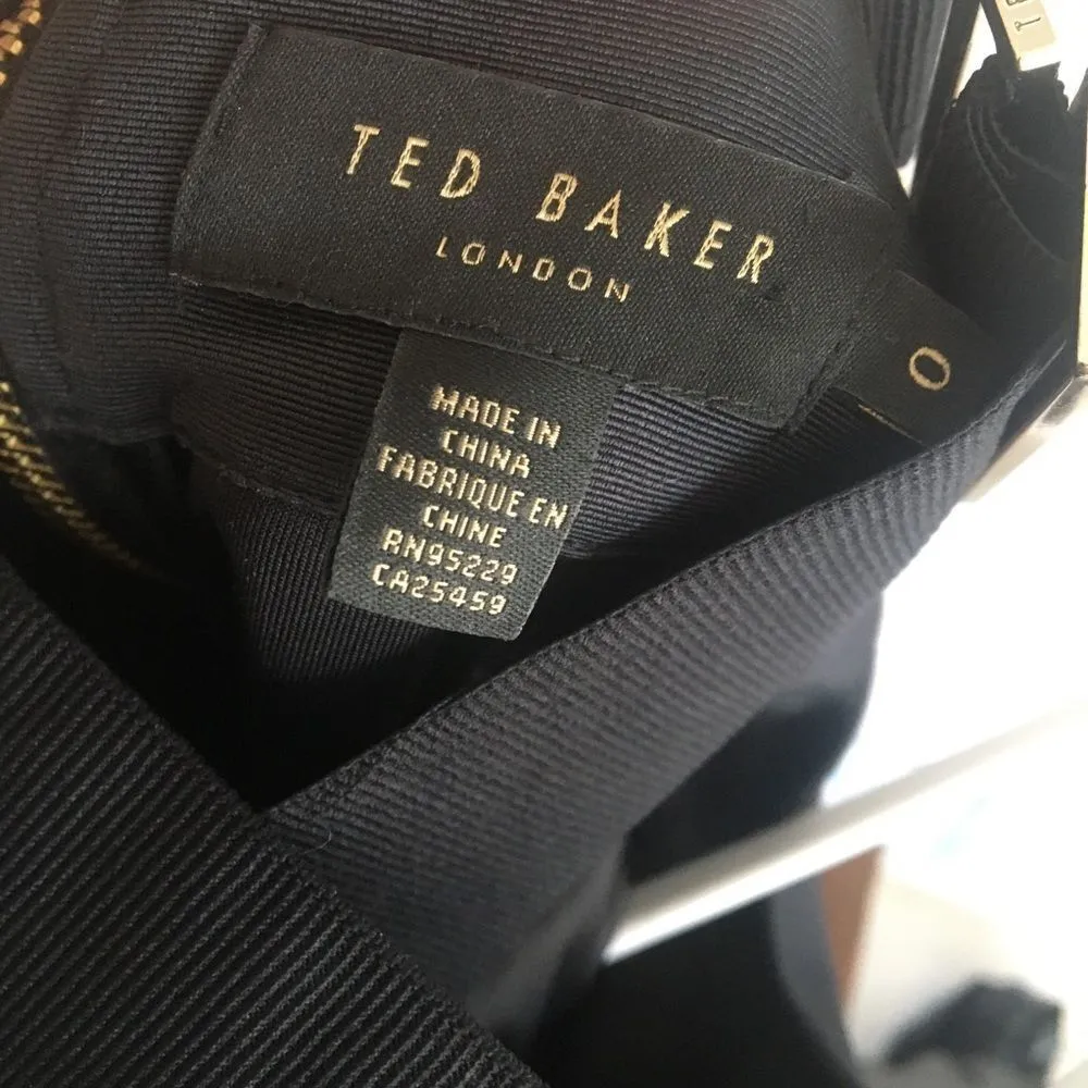 Ted Baker Akva Kensington Floral Bodycon Dress XXS - Image 12