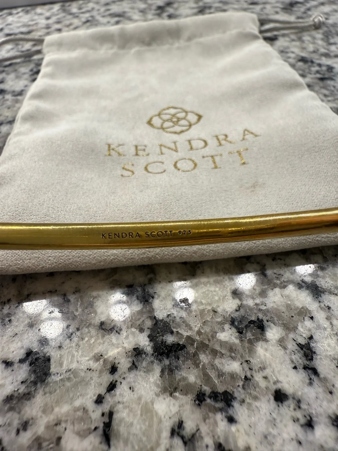 Kendra Scott Bracelet Gold Cuff - Image 3