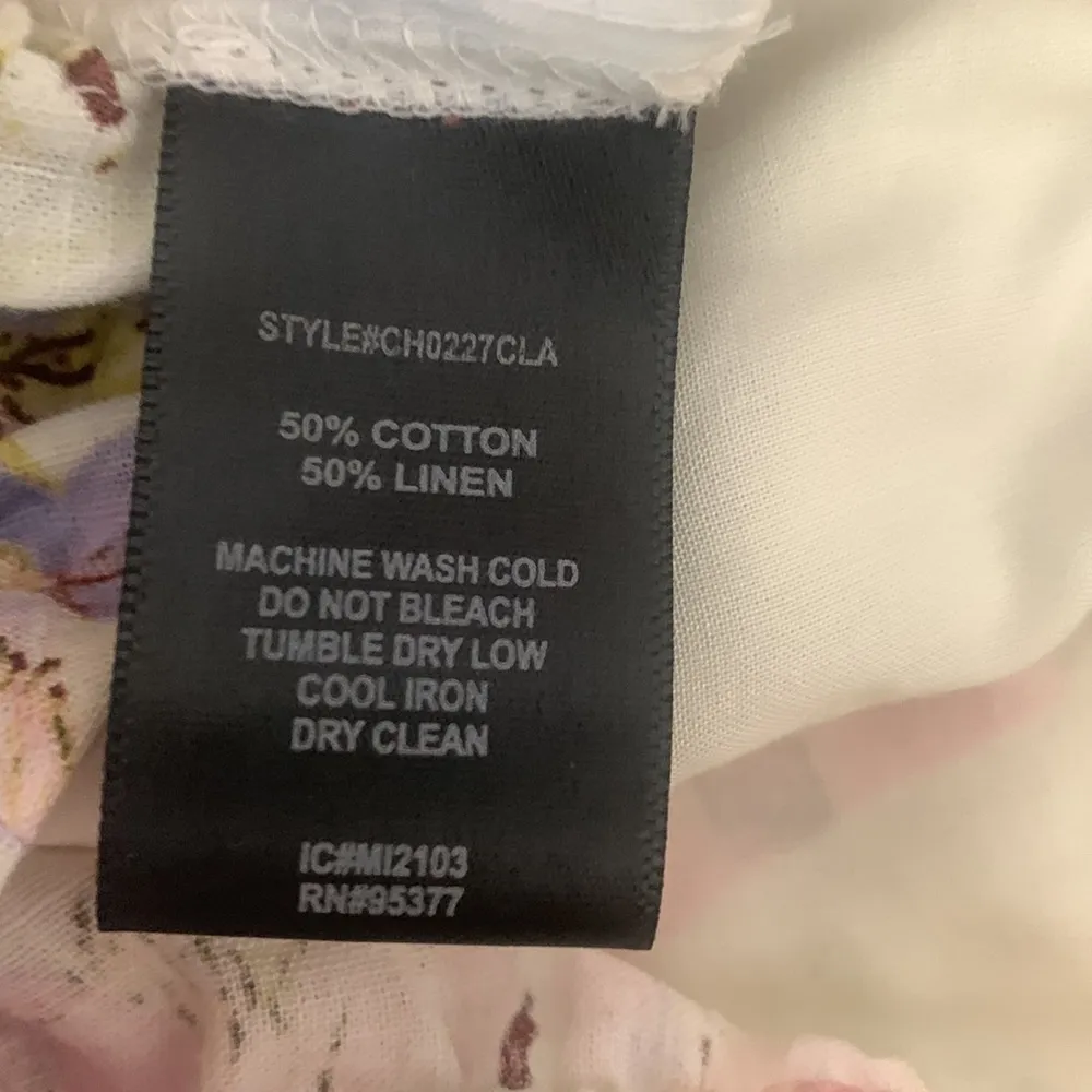 Sanctuary Floral Linen Paper Bag Shorts Sz Sm NWT - Image 9