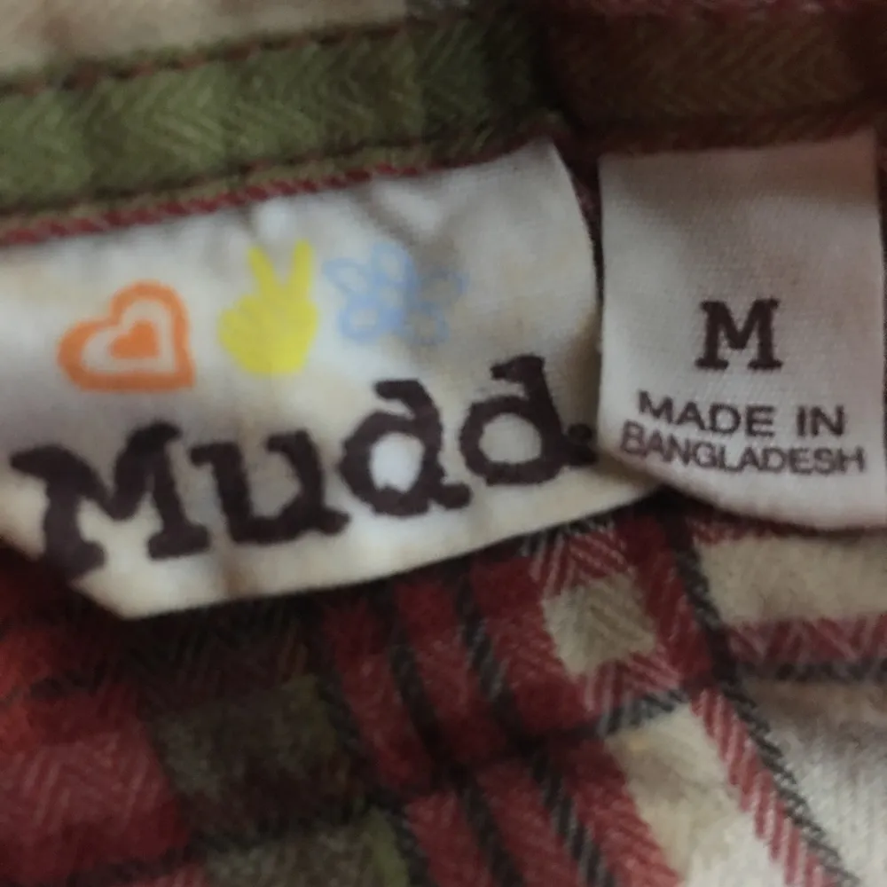 Mudd  plaid button tab sleeve shirt - Image 5