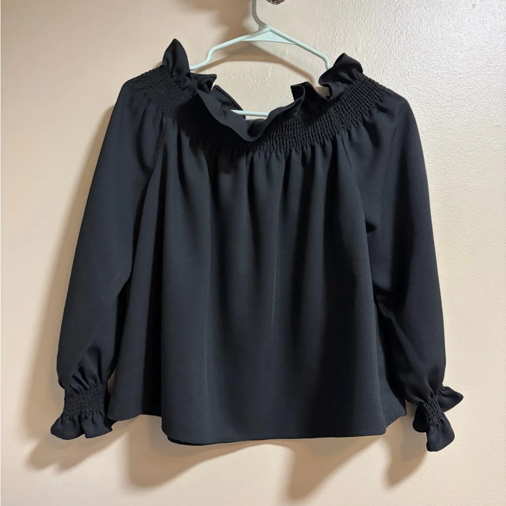 Tuckernuck black blouse - Image 4