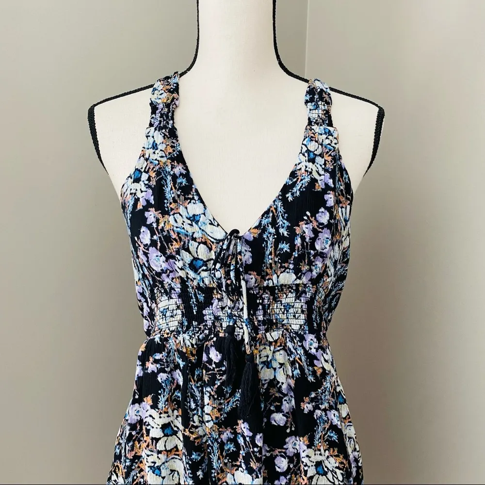 Free People Washed Ashore Mini Dress Sz Medium - Image 2