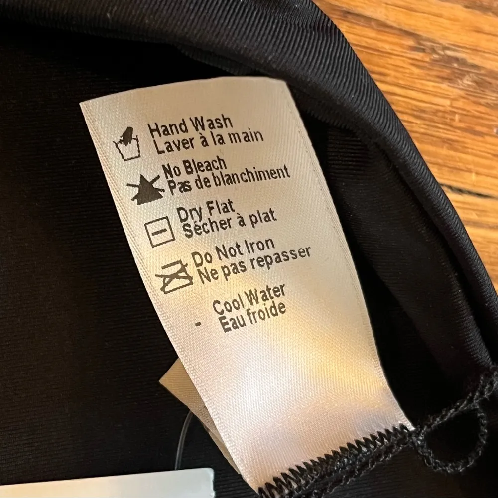 NEW L*Space Ella Black Lace Up Side Bikini Bottoms - Image 5