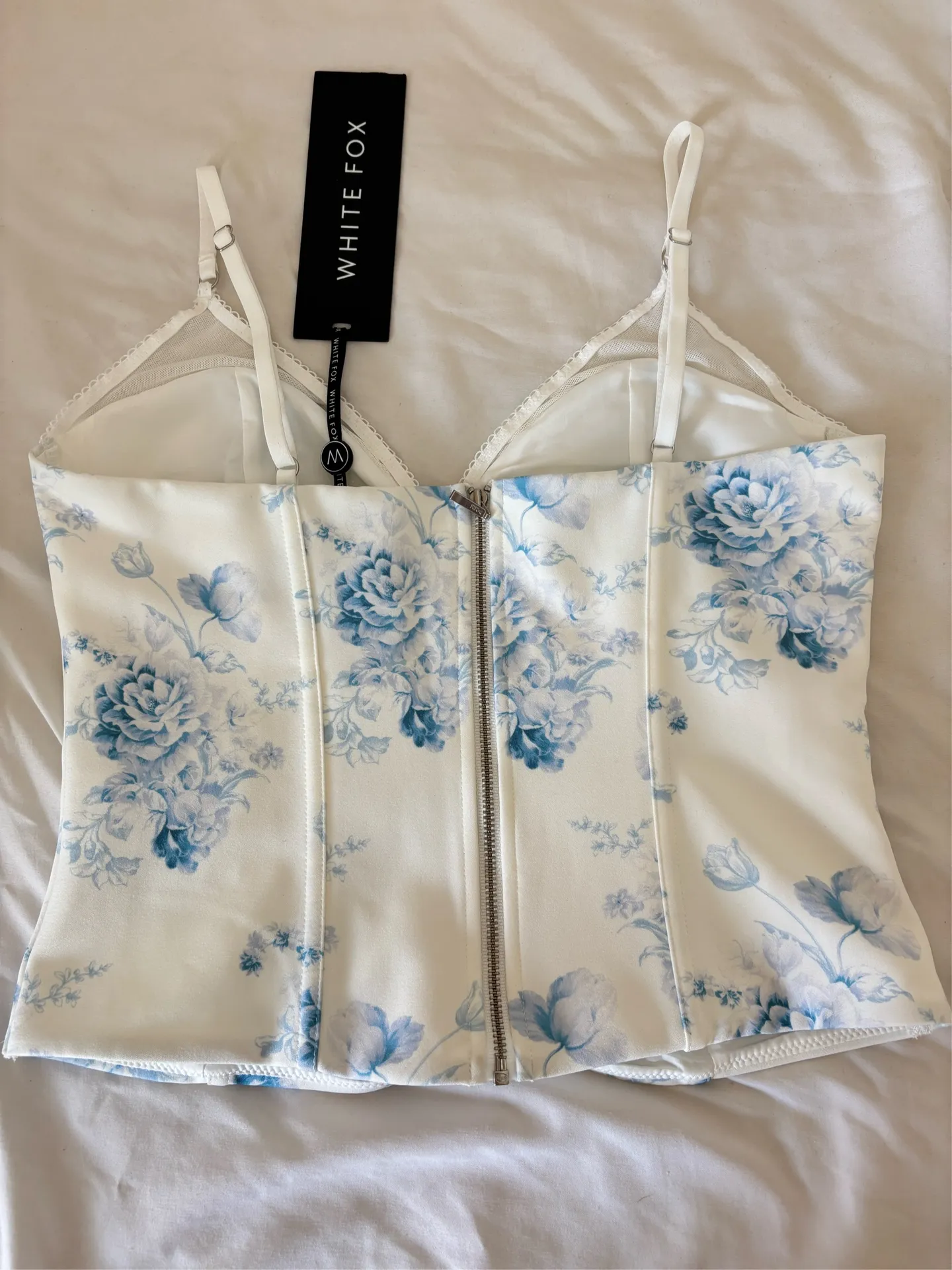 White Fox Floral Boutique Top - Image 2