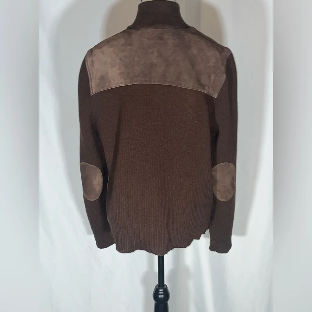 Covington Leather And Wool Coat - Image 4