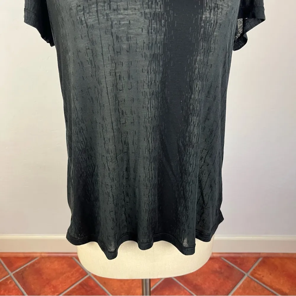 Lululemon Acid Wash Black Tee - Image 4