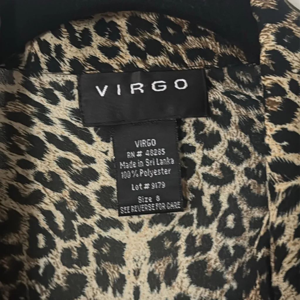 Virgo Animal Print Tie - Image 2