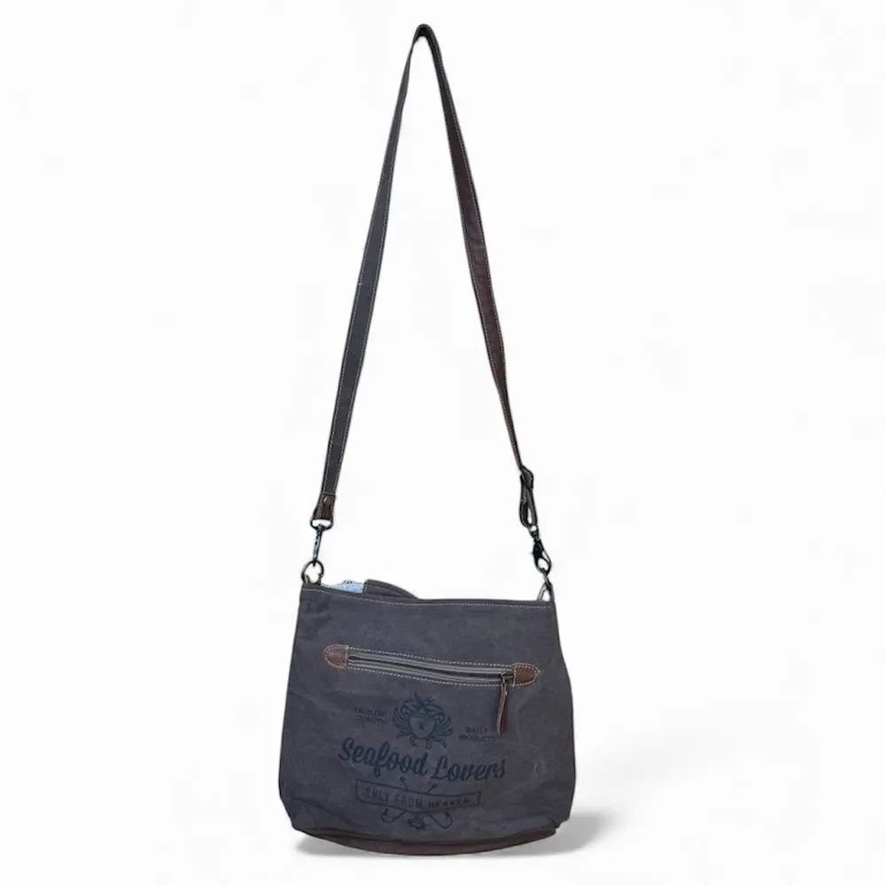 Myra Cowhide Boho Western Crossbody Shoulder Bag NWT Rug Purse Brown - Image 6