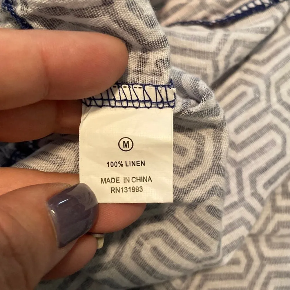 Mudpie Linen Tunic Dress or Coverup - Image 6