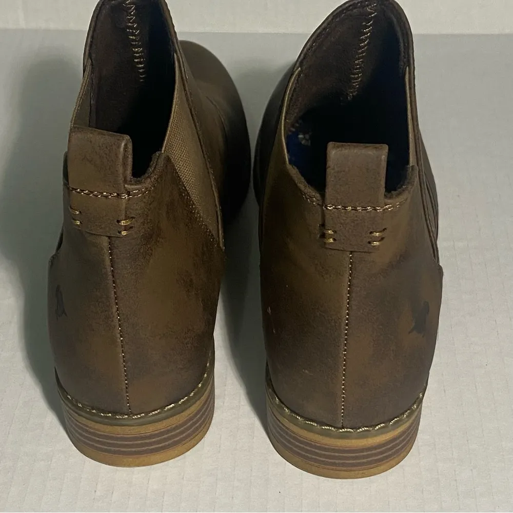 New with defects Rocket Dog Maylon Brown Chelsea Ankle Boots Women's US Size 9 P - Image 5