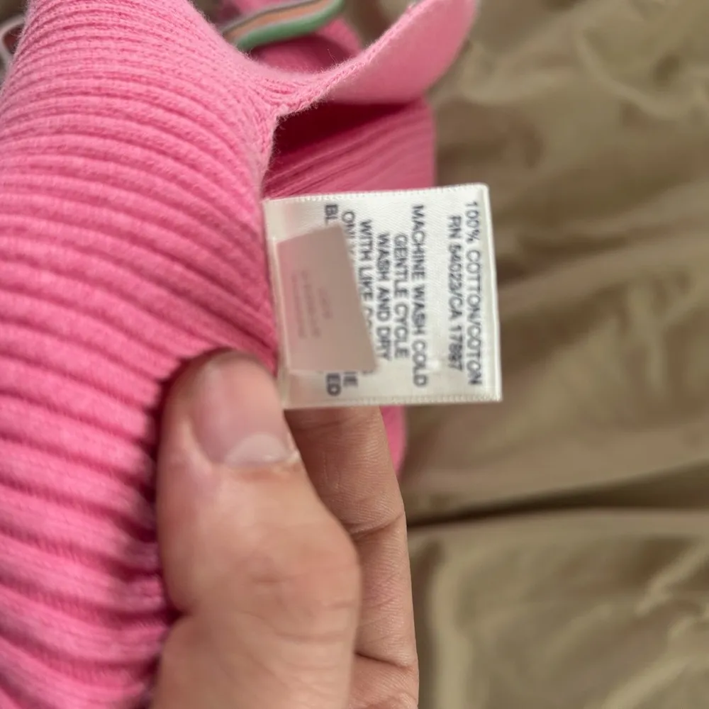 Old Navy Brand Pink Active Ribbed Patterned Tank Top Sz XL - Image 6