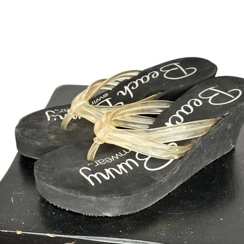 Beach‎ Bunny Wedge Flip Flops - Image 2