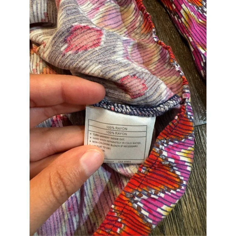 Ariat Sophia top size medium geometric bell sleeves - Image 6