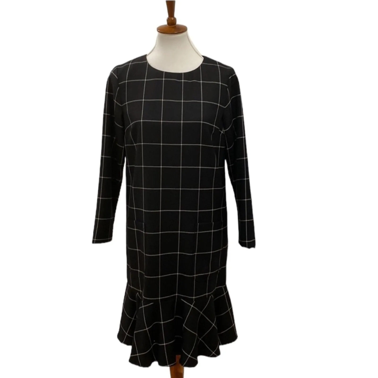 Pendleton Classic Dress 6 Small Virgin Wool Office Preppy Minimalist Winter $249 - Image 2