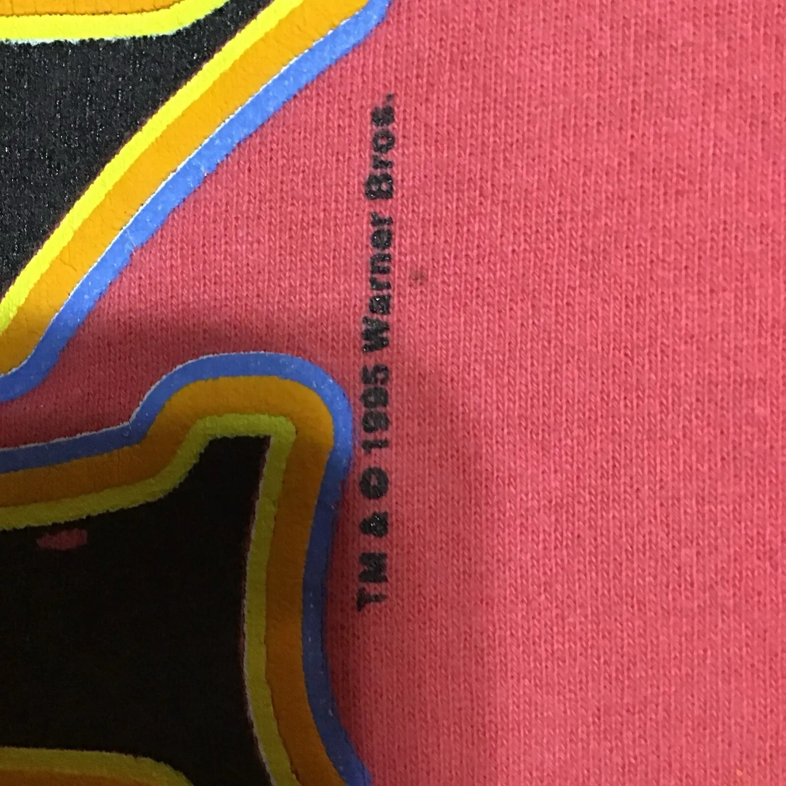 Tweety Bird Looney Tunes VTG GET OUT OF MY FACE!‎ Womens Sweater X - Image 8