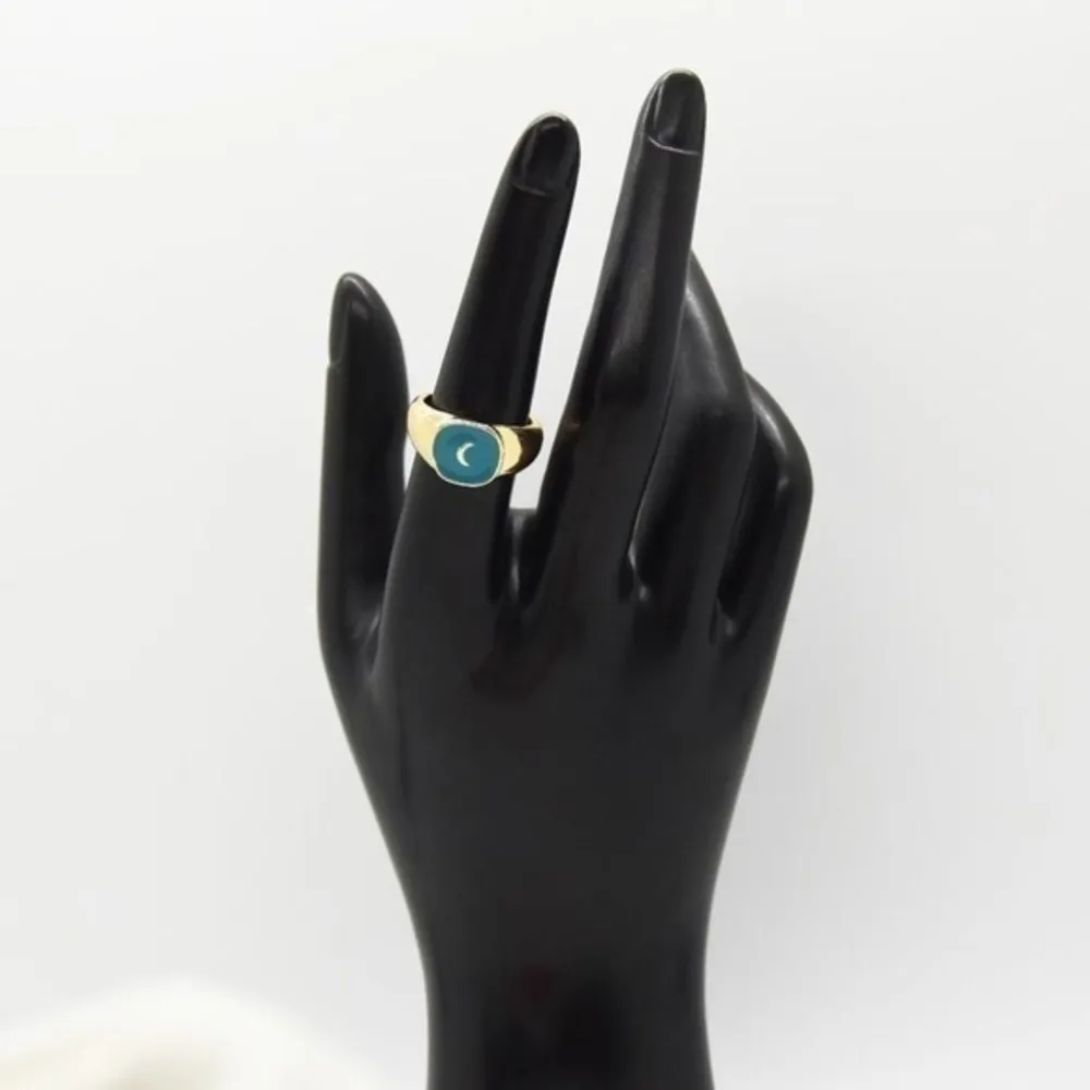 Blue Moon Ring Gold - Image 4