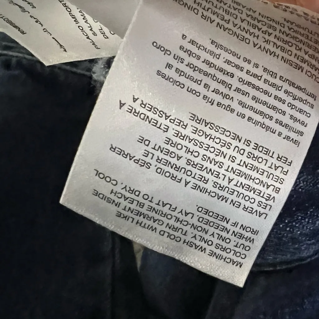 Rare‎ Vintage BeBe Women’s Denim Jacket size Medium - Image 10